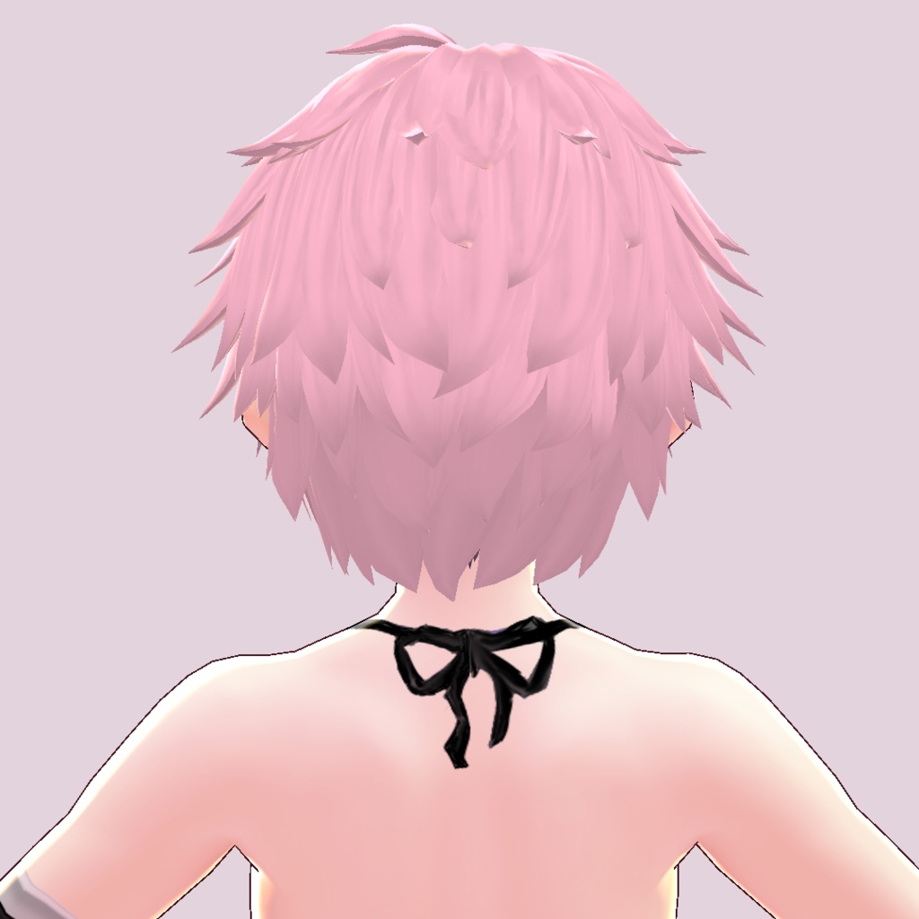 【VRoid 旧Ver】外ハネショート(女性用)【hair preset】