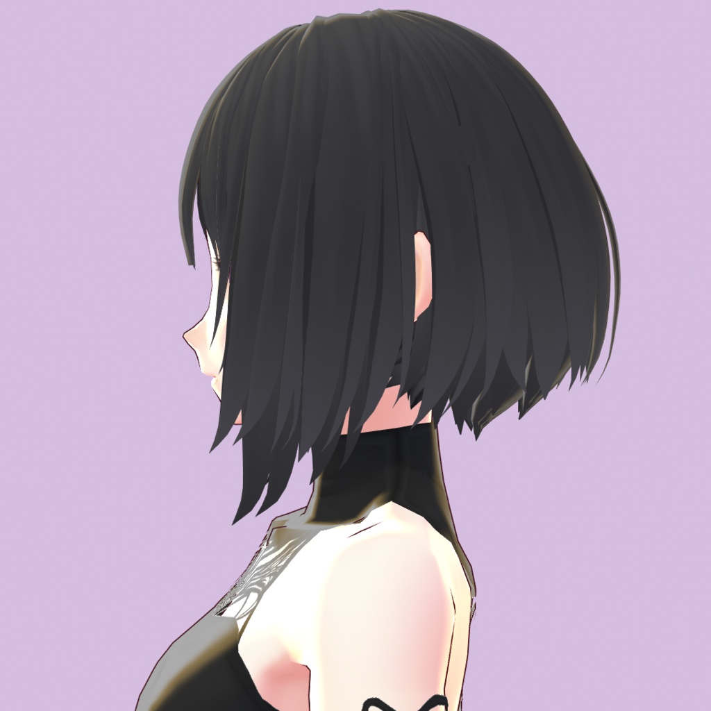 【Vroid】ショートボブMk-II【ヘアプリセット】