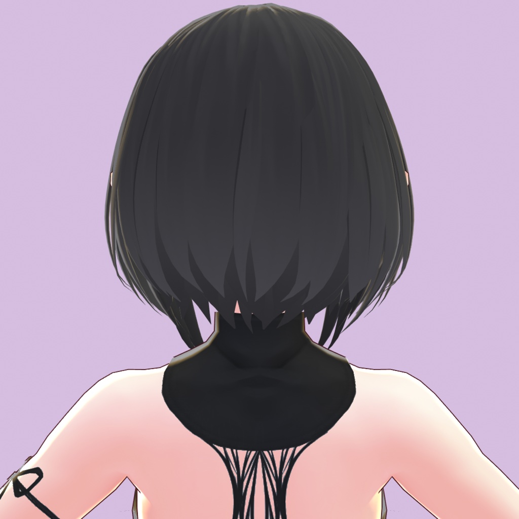 【Vroid】ショートボブMk-II【ヘアプリセット】