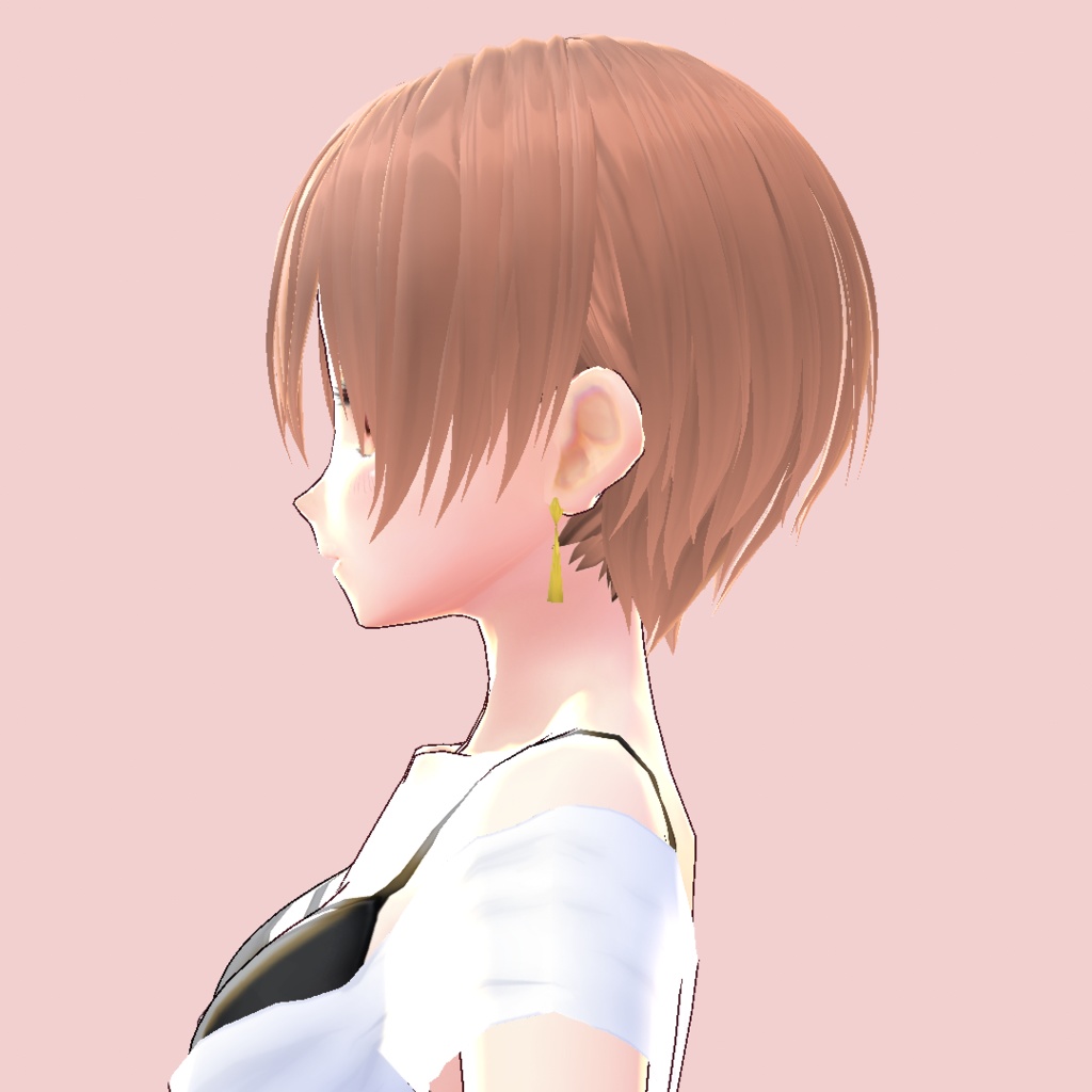 【VRoid用ヘアプリセット】シャギーショート【正式版・β版】