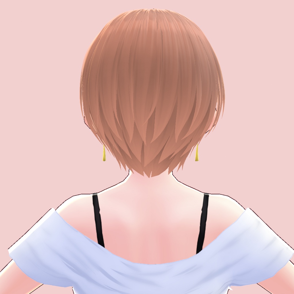 【VRoid用ヘアプリセット】シャギーショート【正式版・β版】