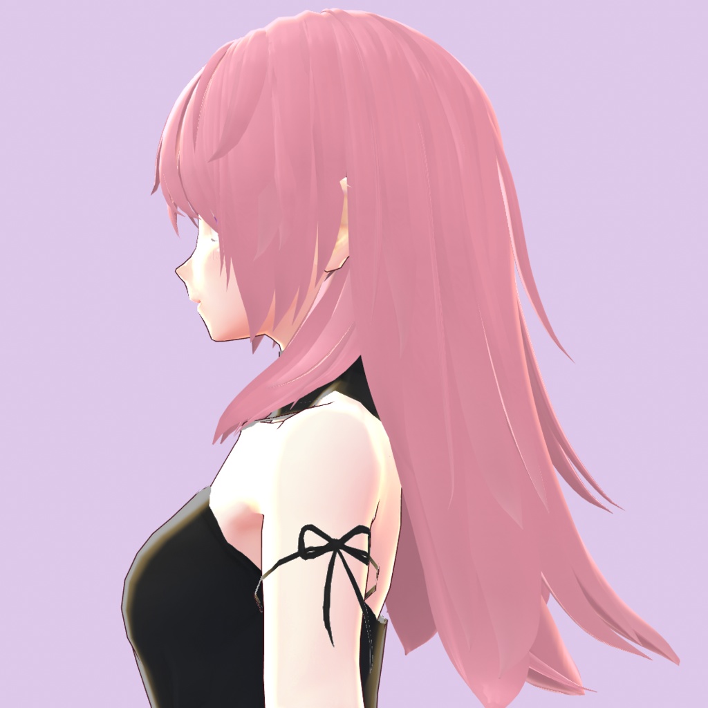 【VRoid 旧Ver】外ハネロング【Hair Preset】