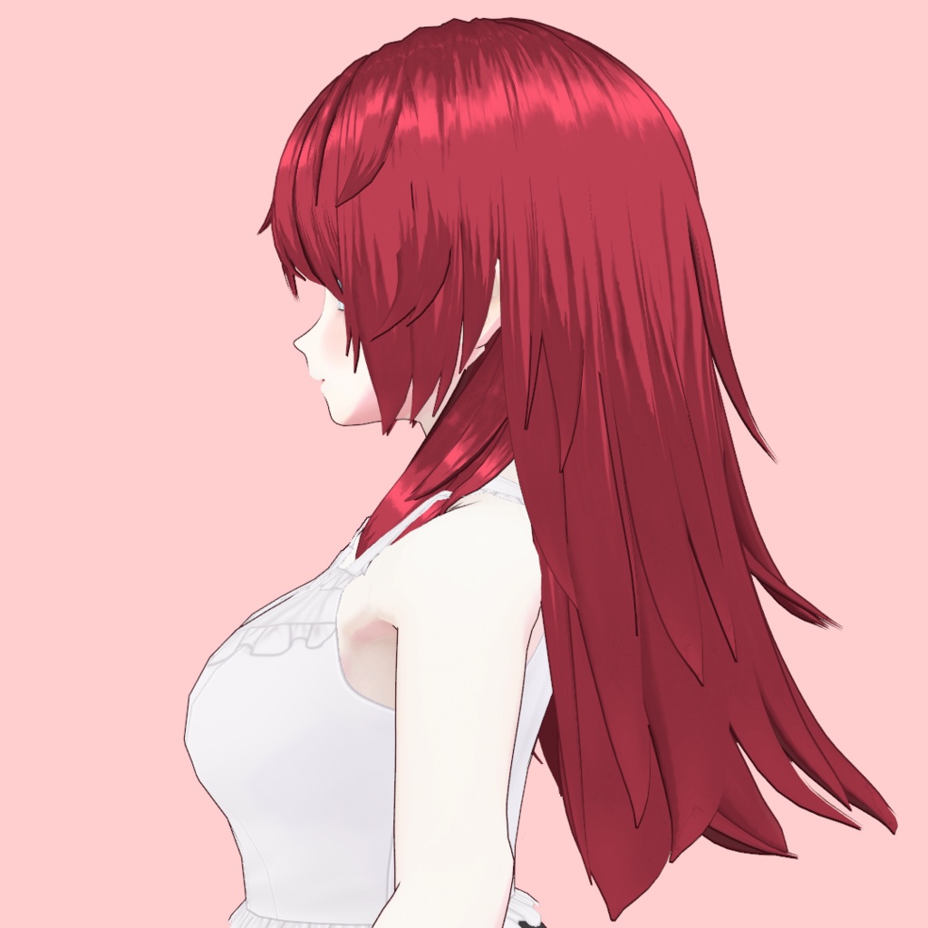 【VRoid 旧Ver】外ハネロング【Hair Preset】