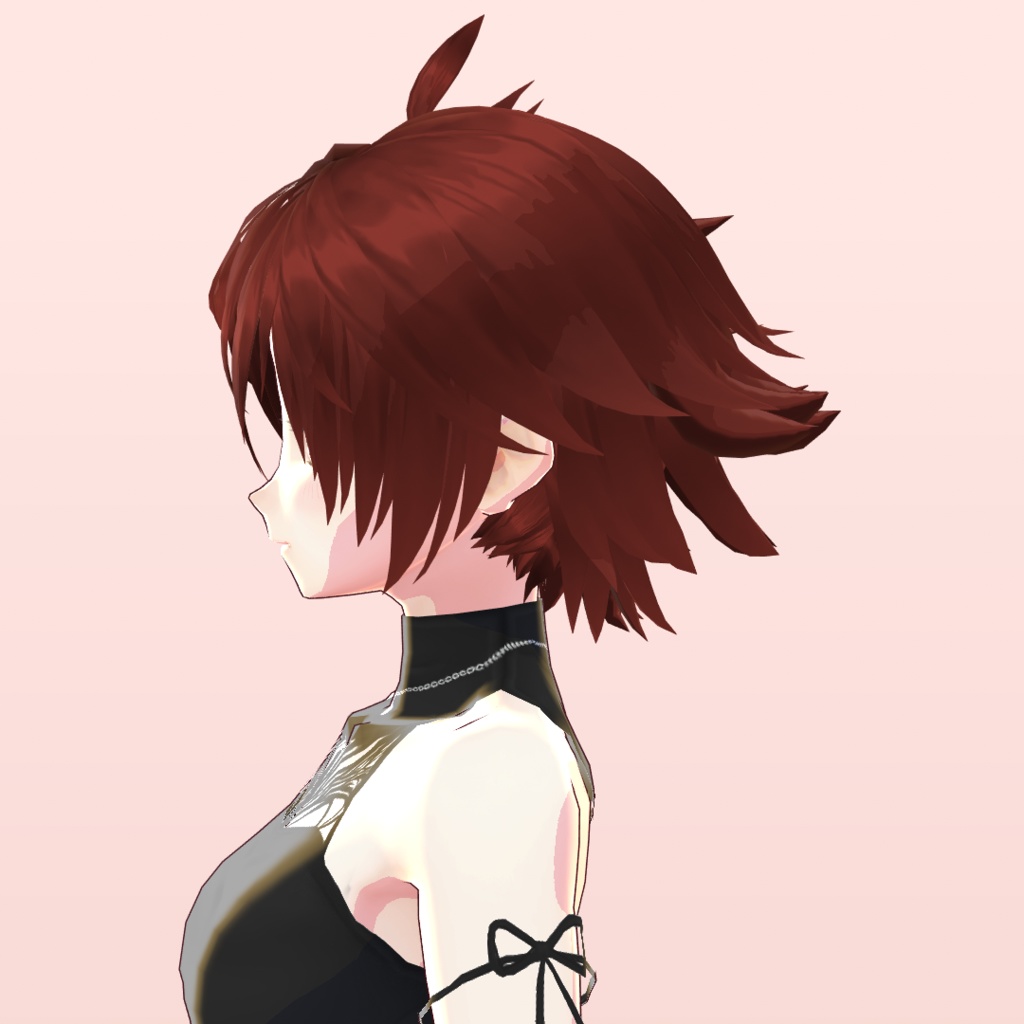 【VRoid 旧Ver】アグレッシブショートヘア【ヘアプリセット】