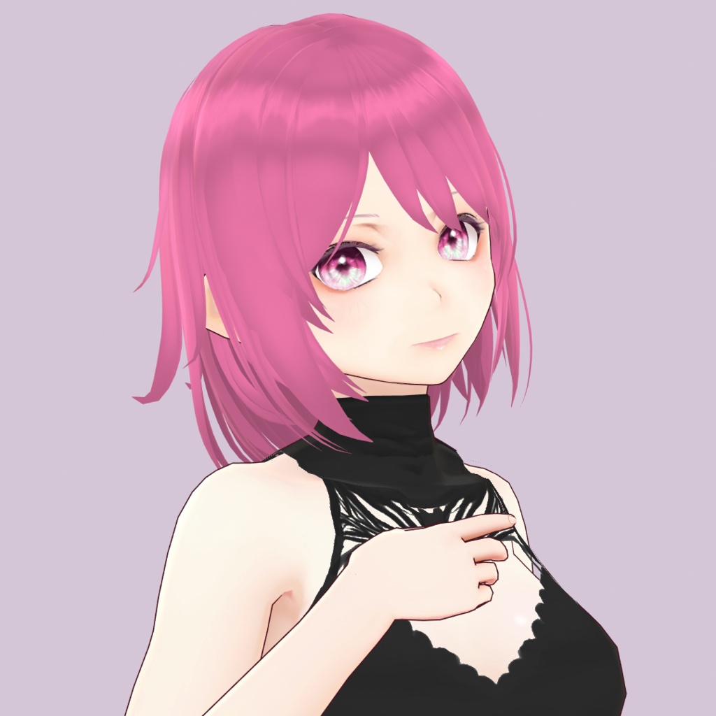 【VRoid】セミロング3【旧Ver】