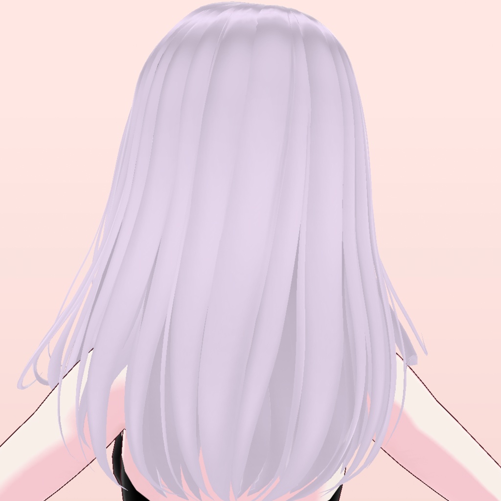 【VRoid】アレンジロングヘアー【ヘアプリセット】