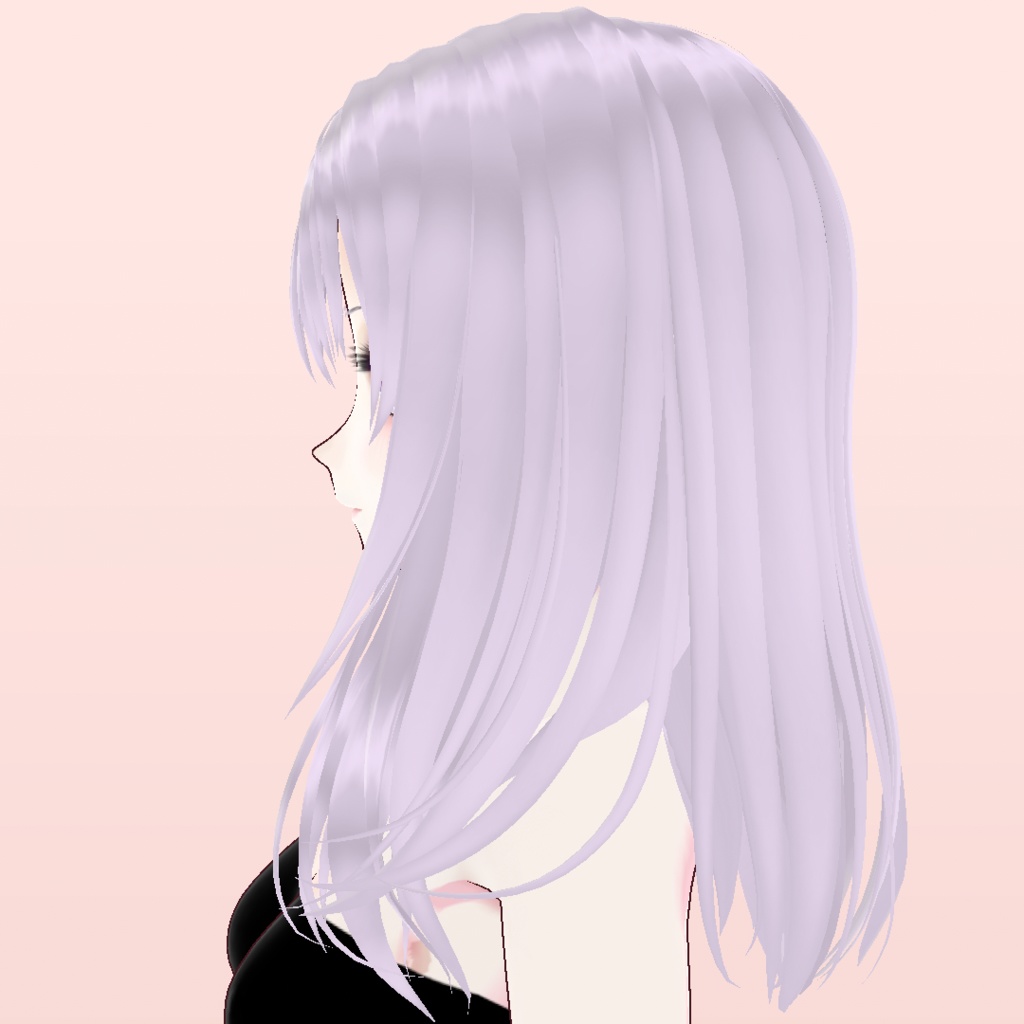 【VRoid】アレンジロングヘアー【ヘアプリセット】