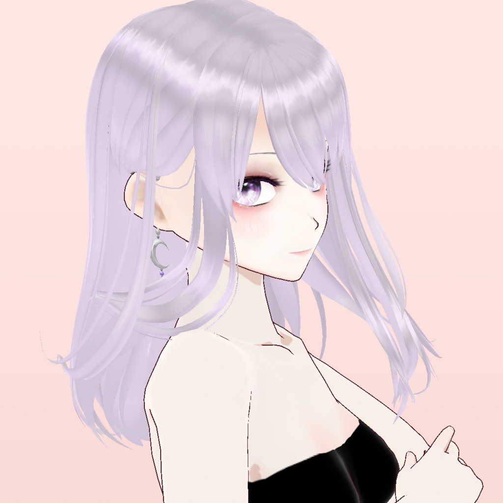 【VRoid】アレンジロングヘアー【ヘアプリセット】