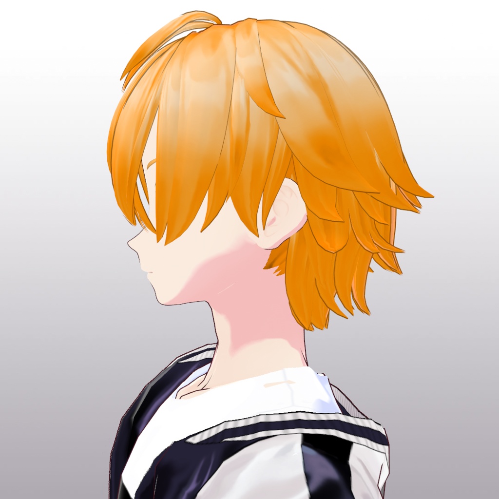 【VRoid正式版】アクティブショートヘア【ヘアプリセット】