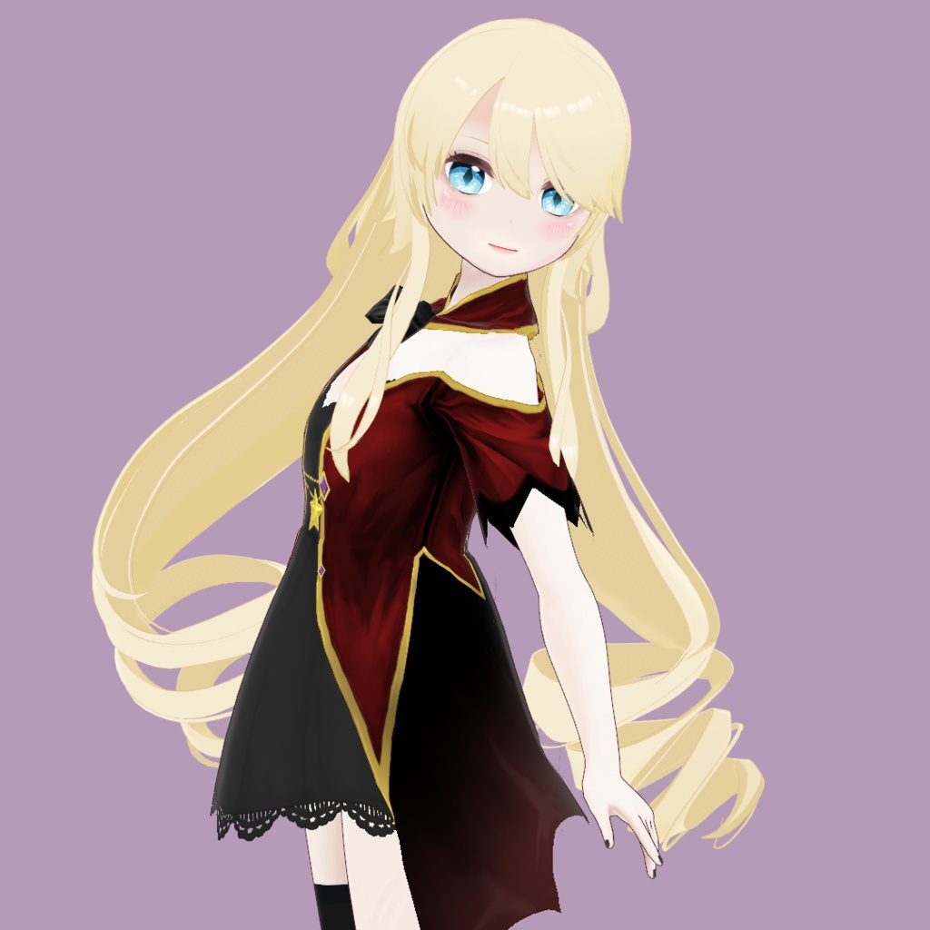 【VRoid正式版】ツインカールテール【ヘアプリセット】