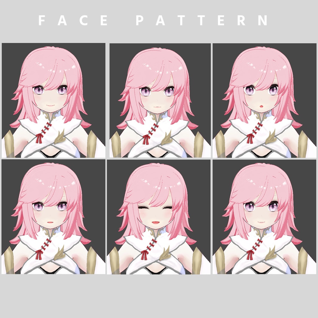 【3Dモデル】アバター2体セット【VRM】