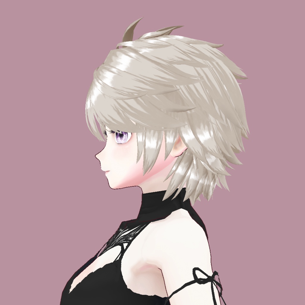 【VRoid正式版】ワイルドショート【ヘアプリセット】