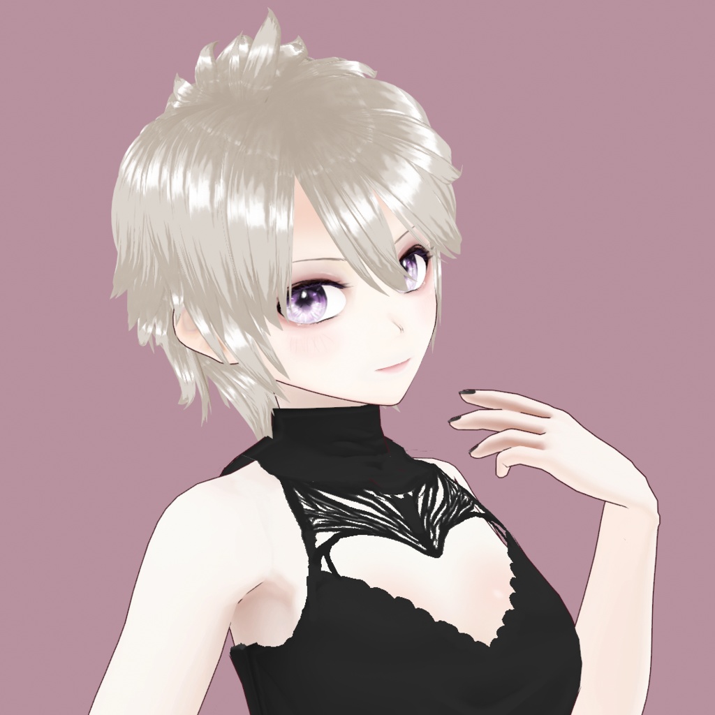 【VRoid正式版】ワイルドショート【ヘアプリセット】