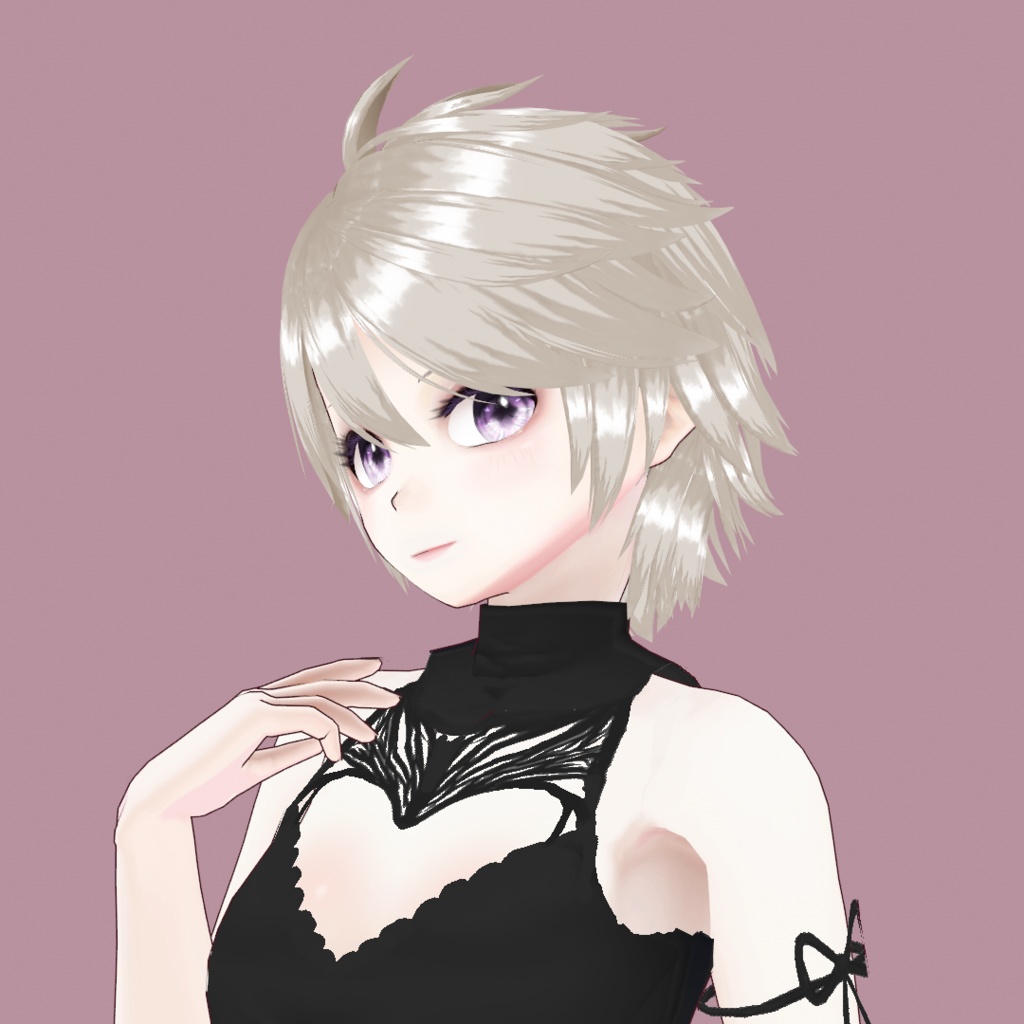 【VRoid正式版】ワイルドショート【ヘアプリセット】