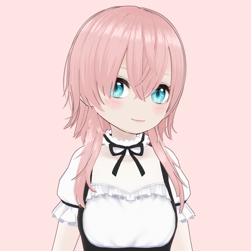 【VRoid正式版】ミディアムショートレイヤー【ヘアプリセット】