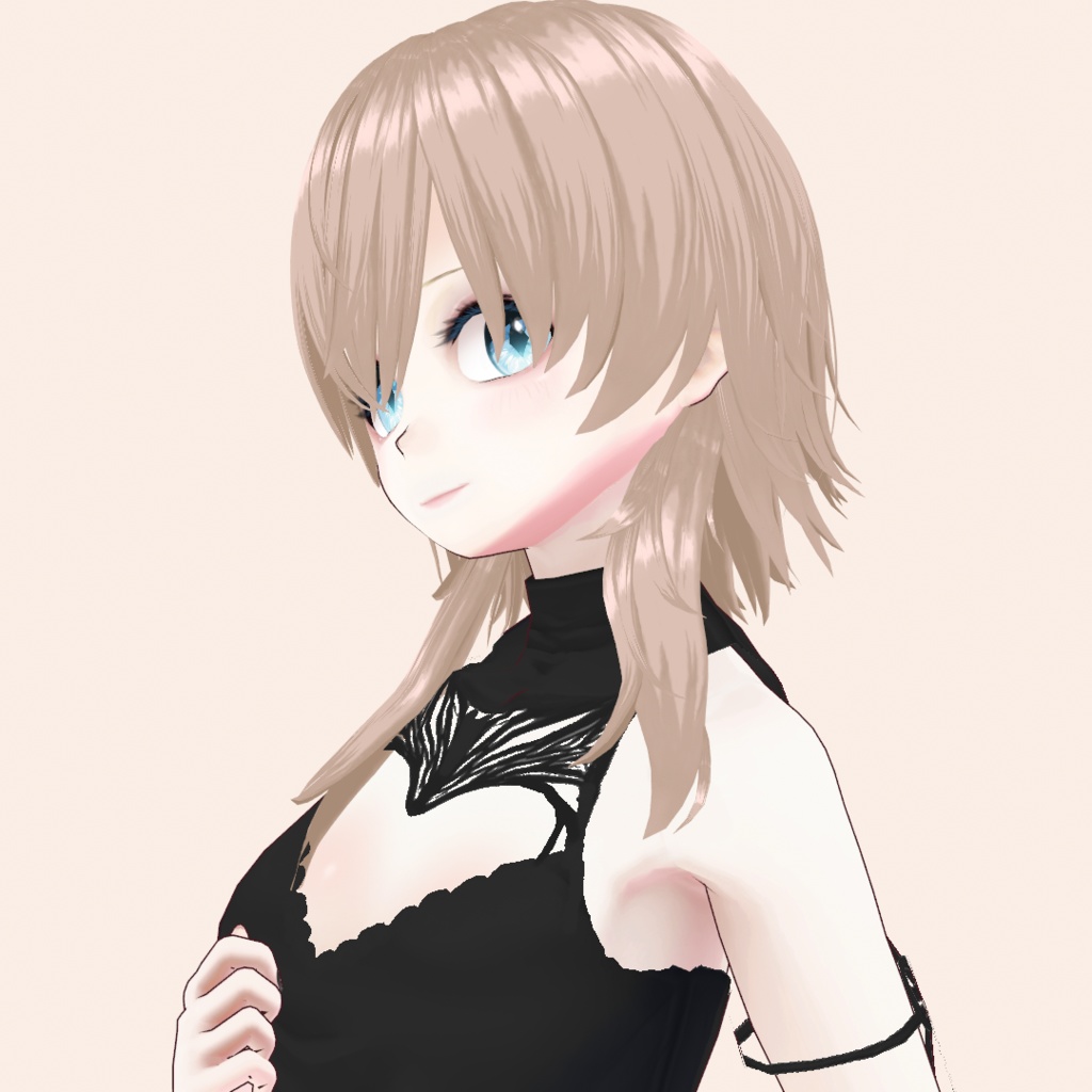 【VRoid正式版】ミディアムショートレイヤー【ヘアプリセット】