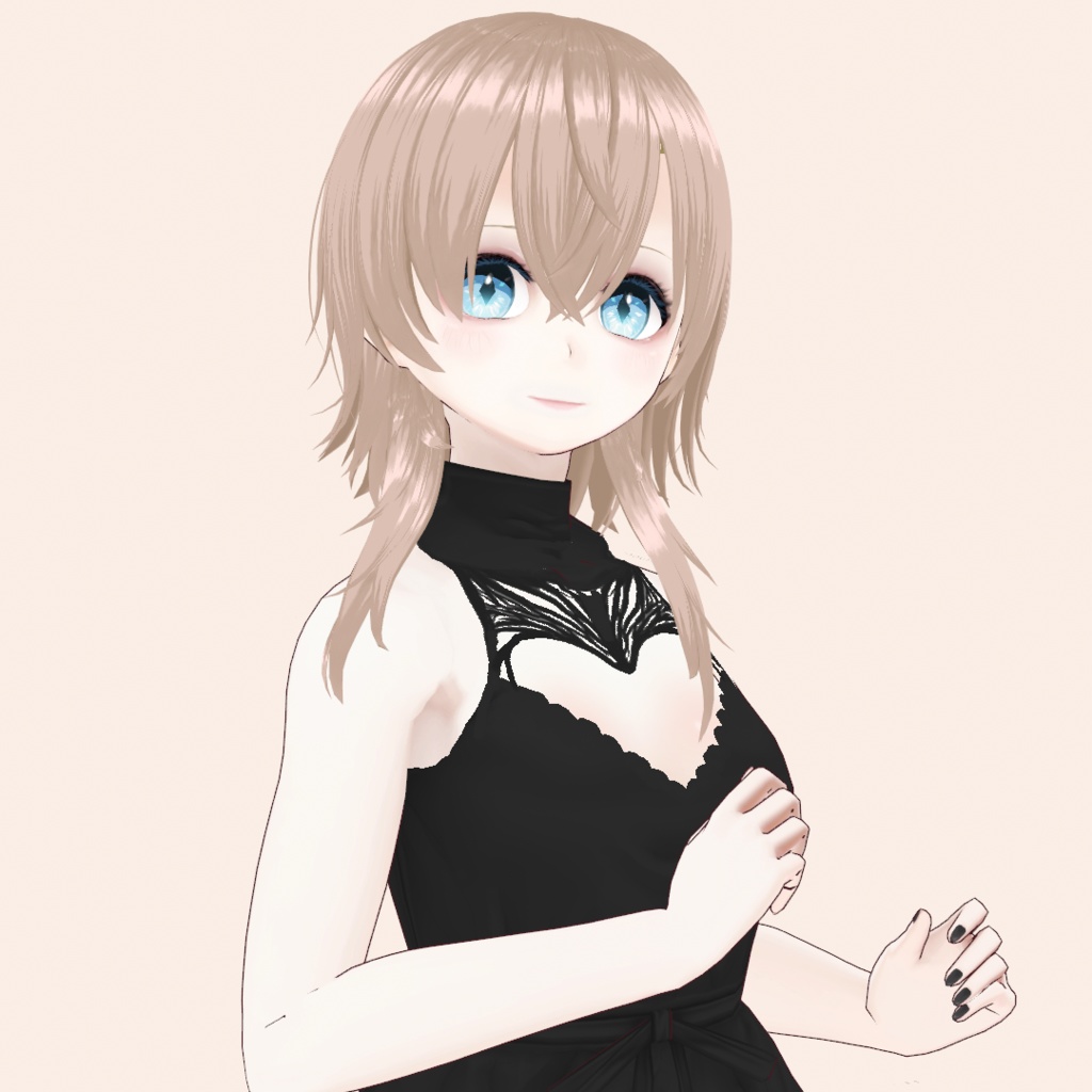 【VRoid正式版】ミディアムショートレイヤー【ヘアプリセット】