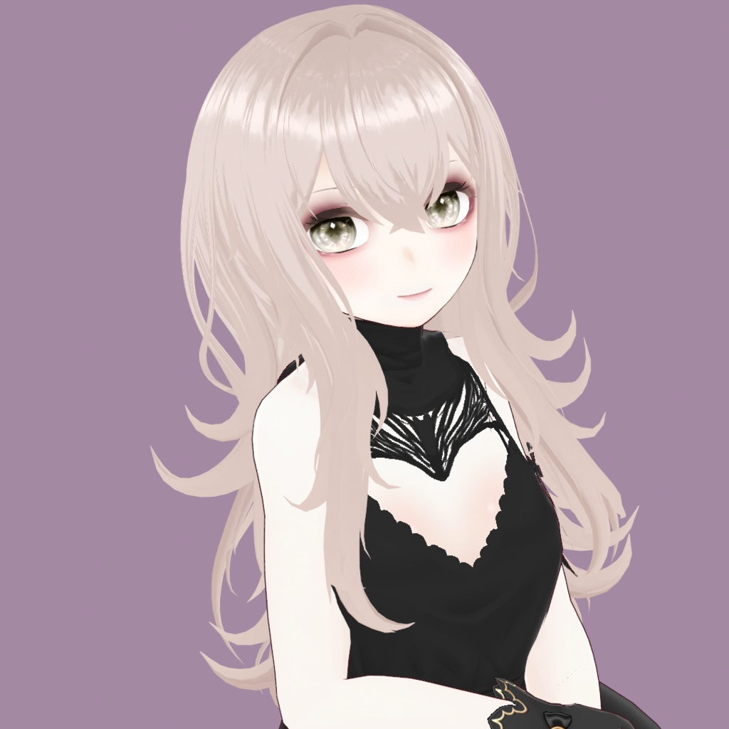 【VRoid正式版】外ハネロング4【ヘアプリセット】