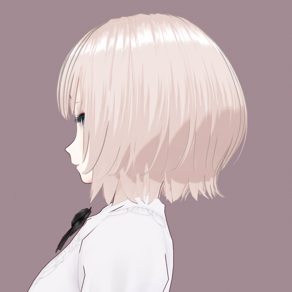 【VRoid正式版】ショートボブ3【ヘアプリセット】