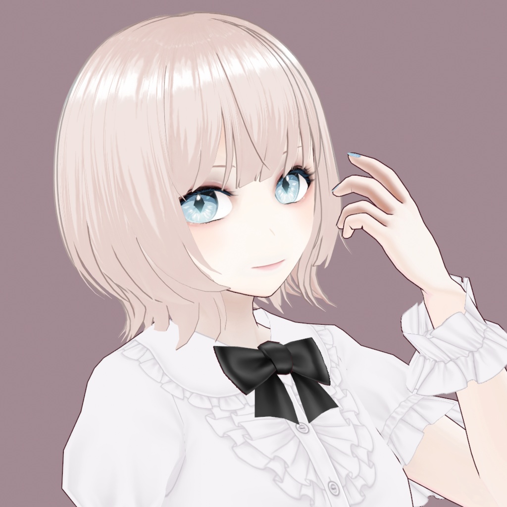 【VRoid正式版】ショートボブ3【ヘアプリセット】