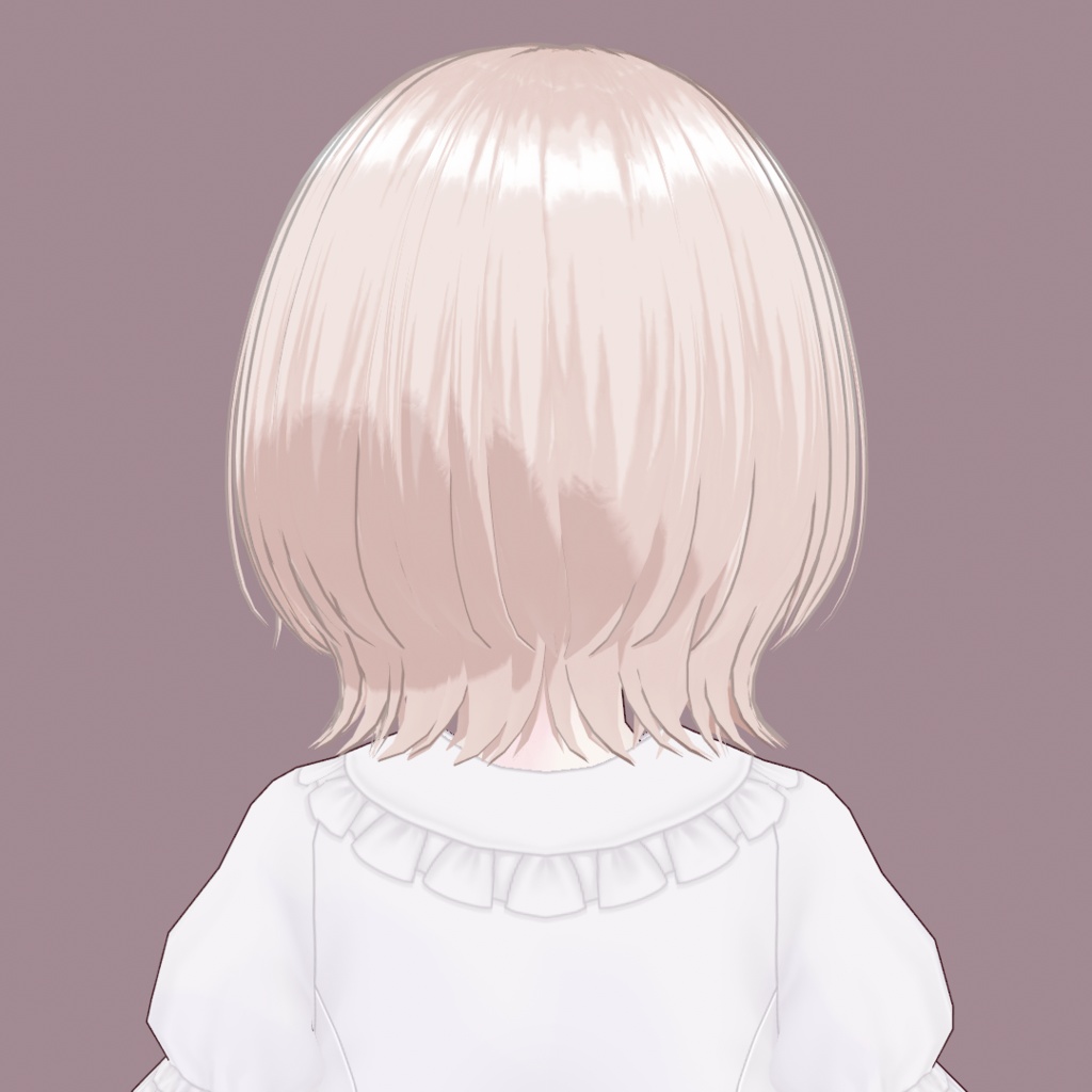 【VRoid正式版】ショートボブ3【ヘアプリセット】