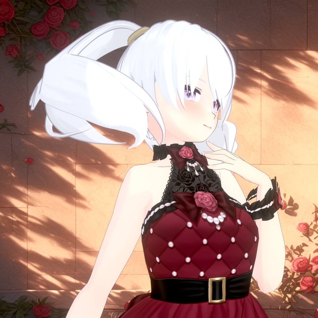 【VRoid】ボリューム感のあるツインテール【ヘアープリセット】