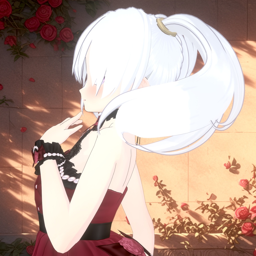 【VRoid】ボリューム感のあるツインテール【ヘアープリセット】