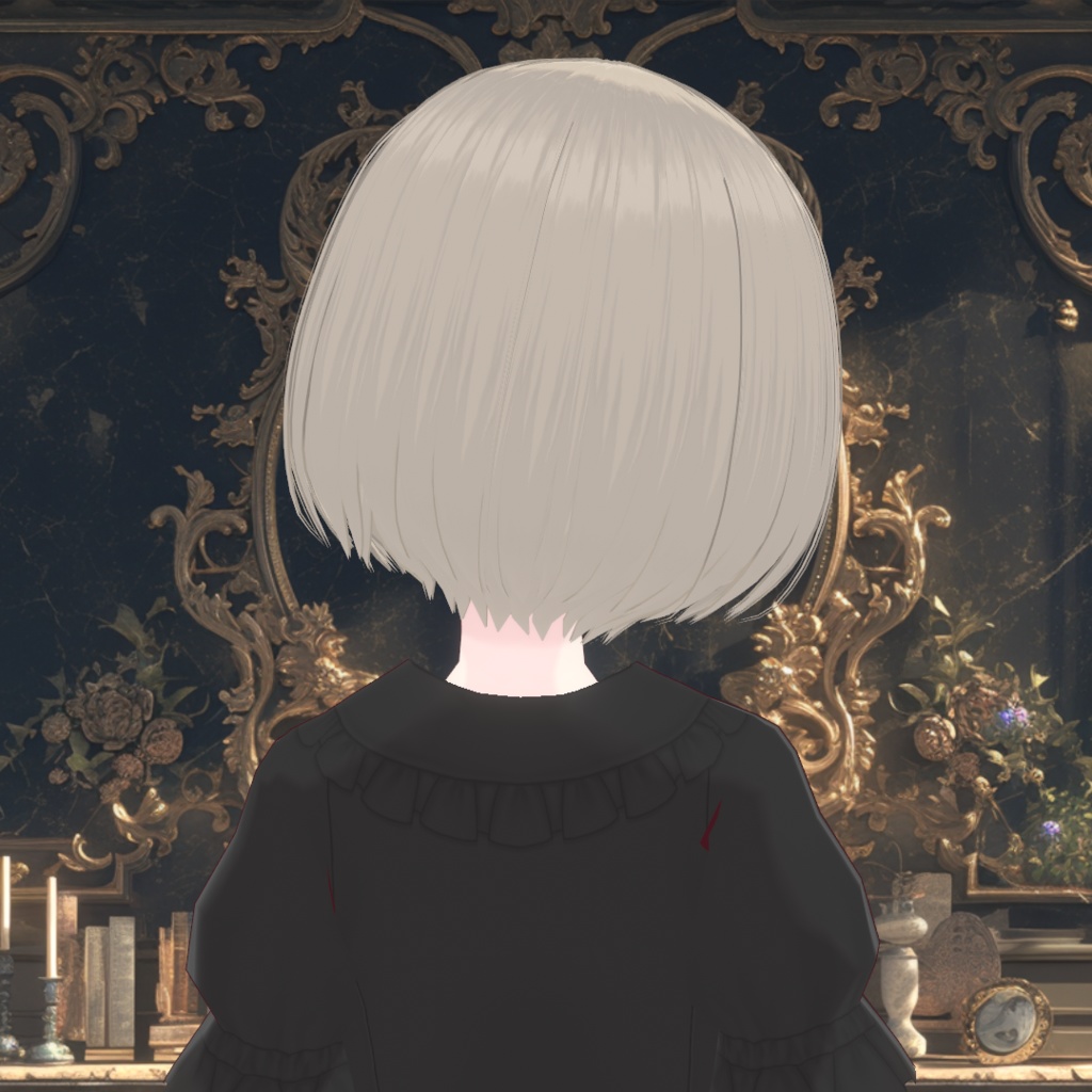 【VRoid】2Wayくらげヘア【ヘアープリセット】