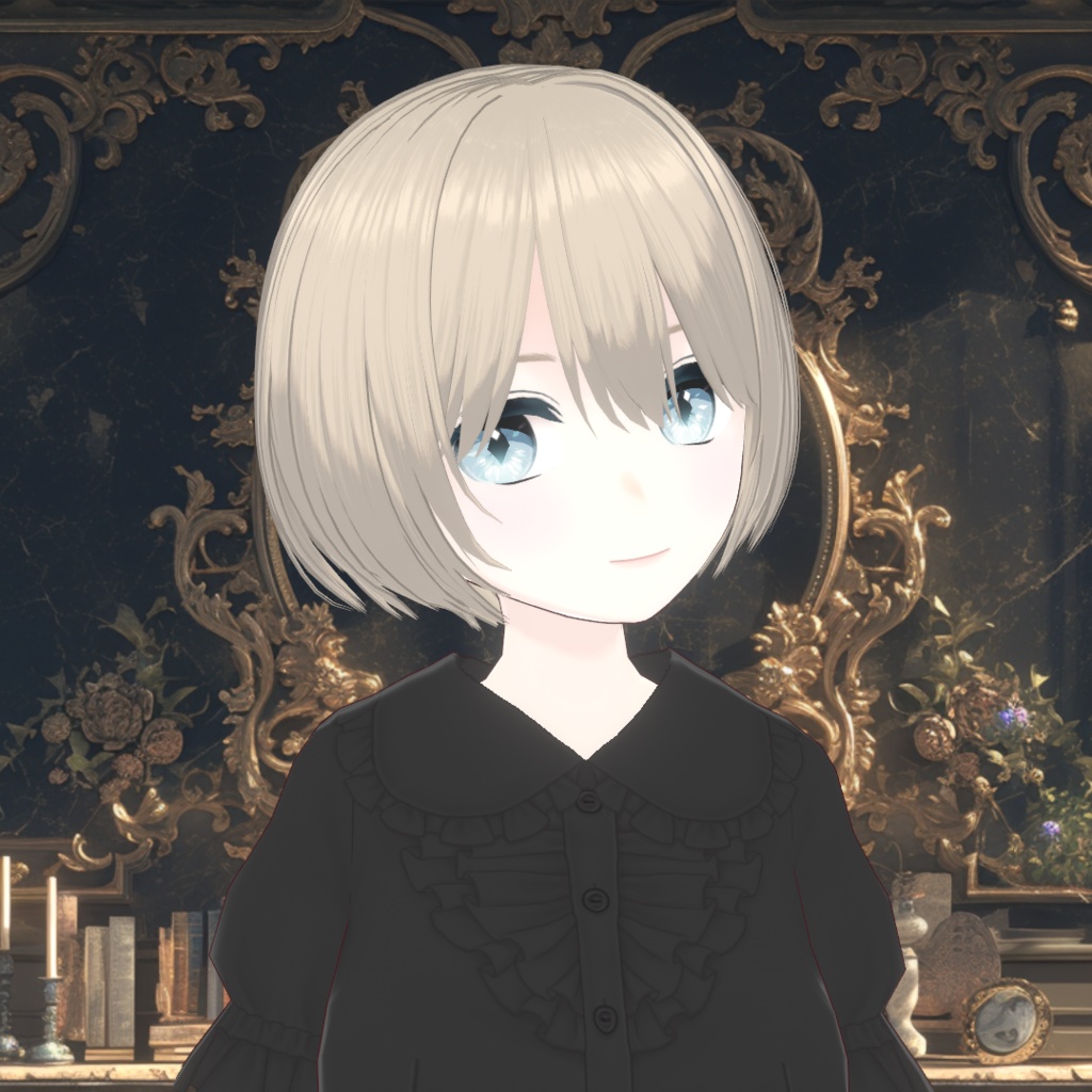 【VRoid】2Wayくらげヘア【ヘアープリセット】