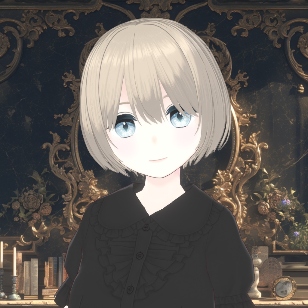 【VRoid】2Wayくらげヘア【ヘアープリセット】