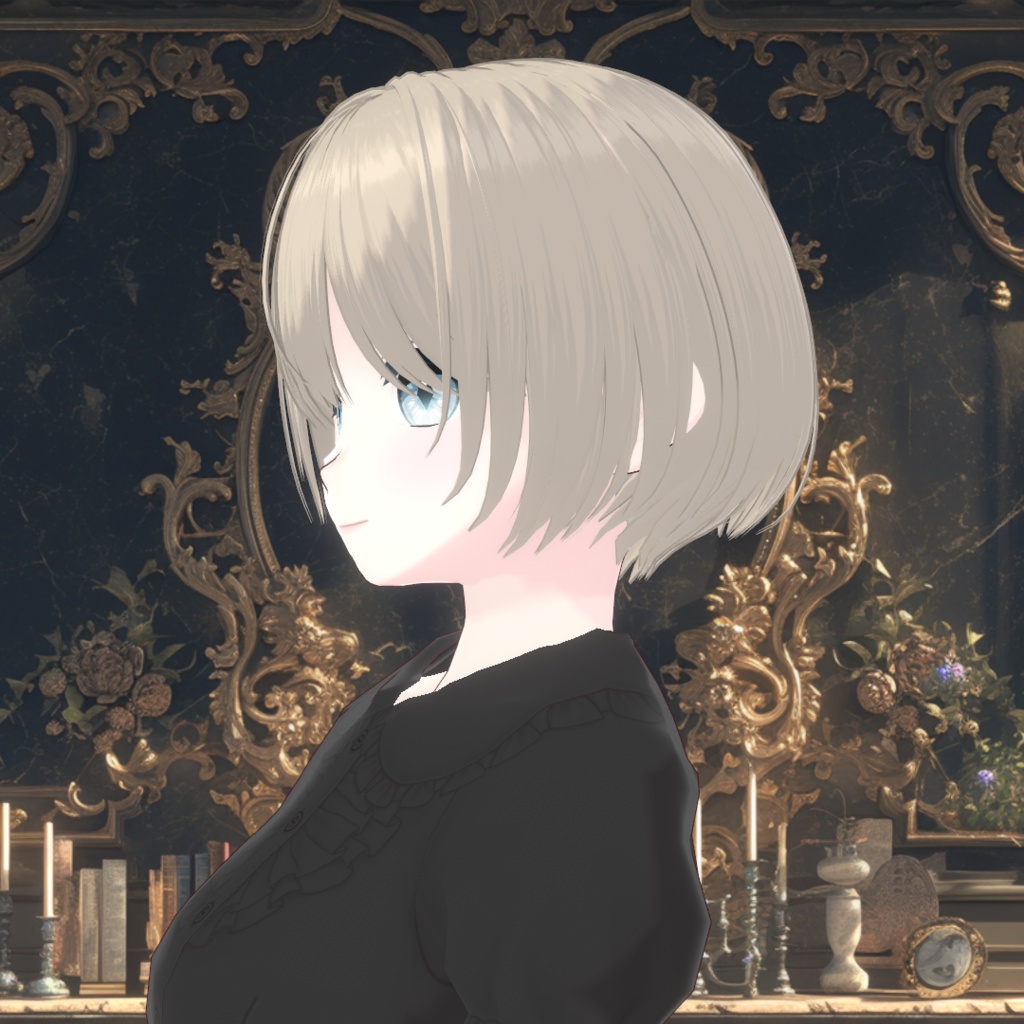 【VRoid】2Wayくらげヘア【ヘアープリセット】