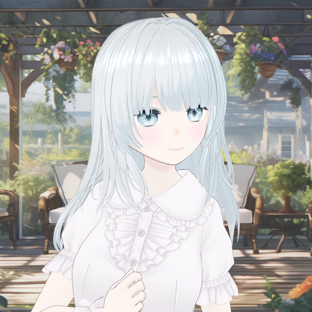 【VRoid】フェイスレイヤーヘアー【ヘアープリセット】