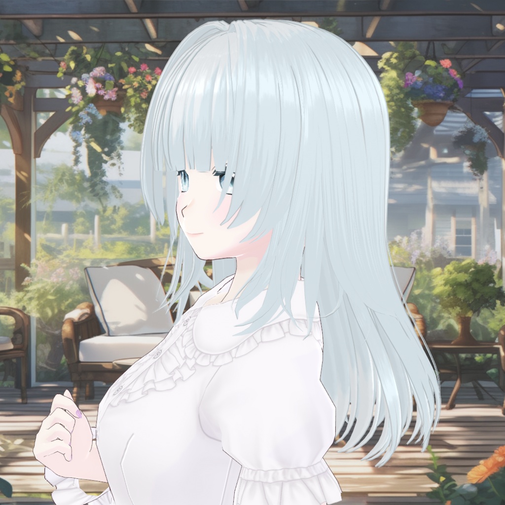【VRoid】フェイスレイヤーヘアー【ヘアープリセット】
