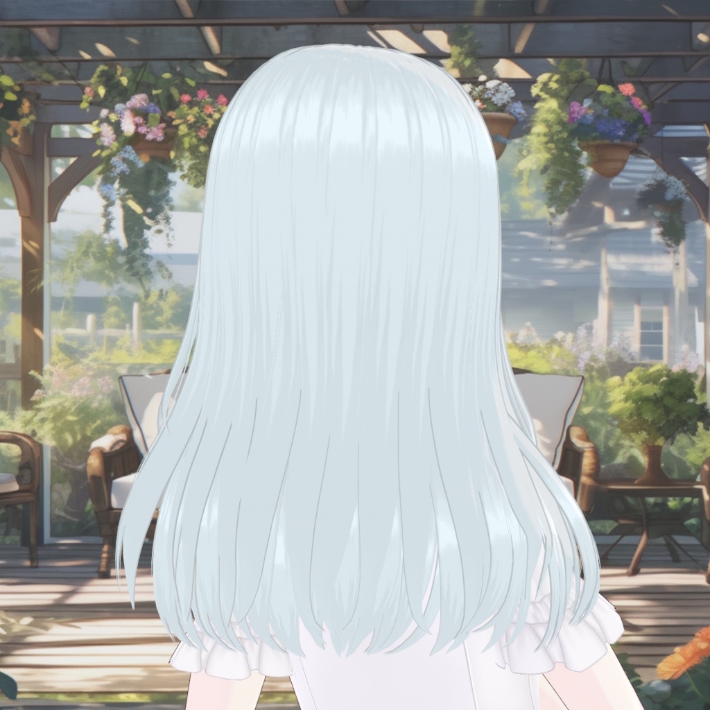 【VRoid】フェイスレイヤーヘアー【ヘアープリセット】