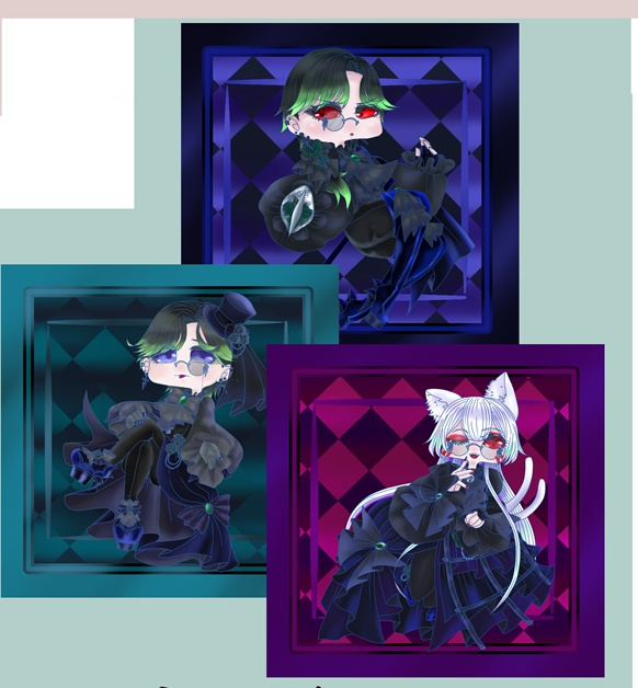 ゴシックハジメポスカ、コースター