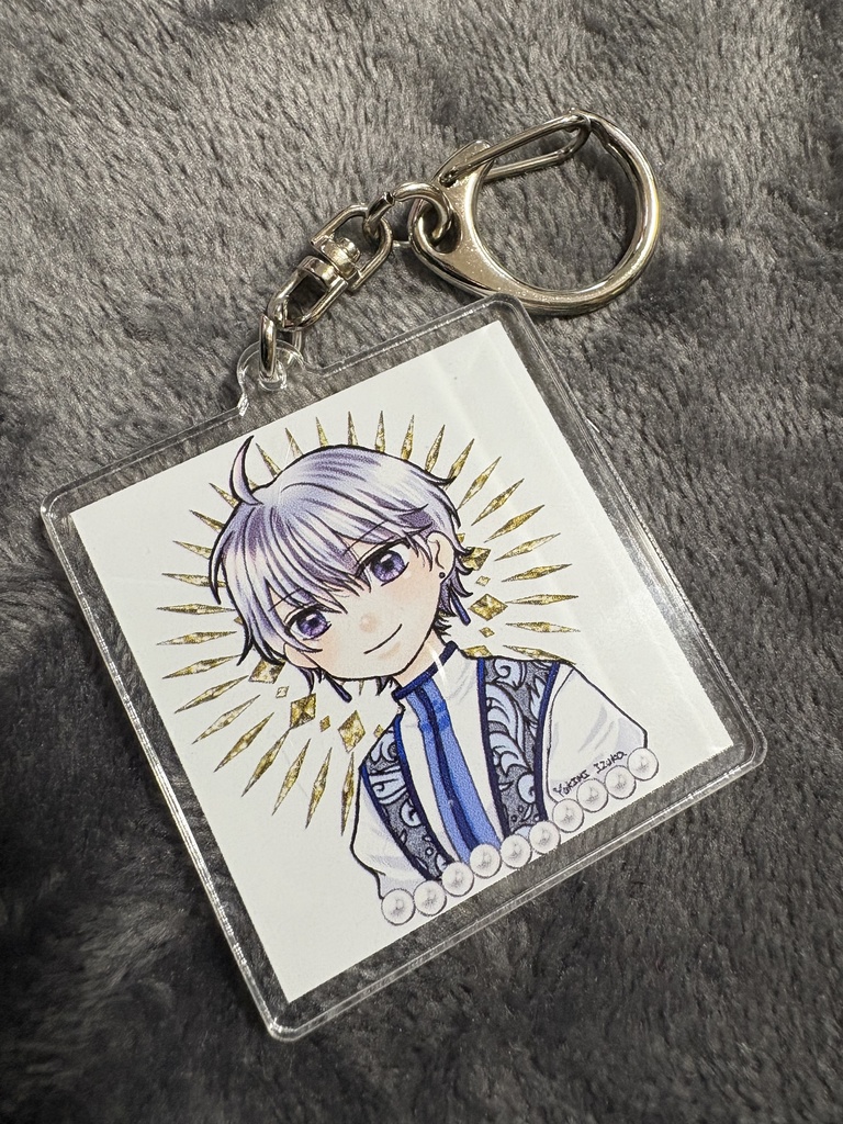 アクリルキーホルダー💙レイン