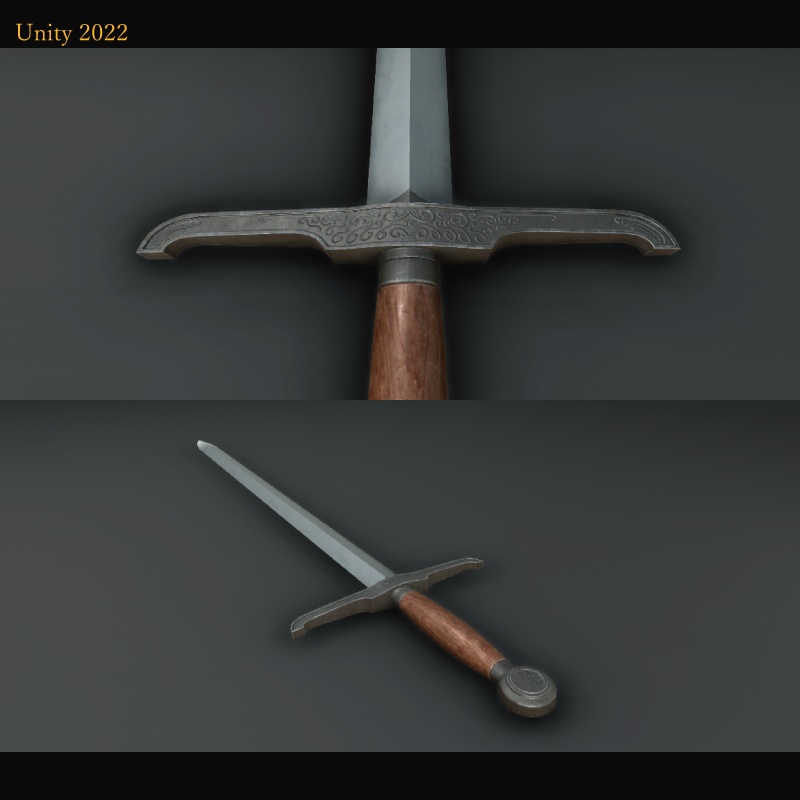 【3Dモデル】ブロードソード -Broadsword-