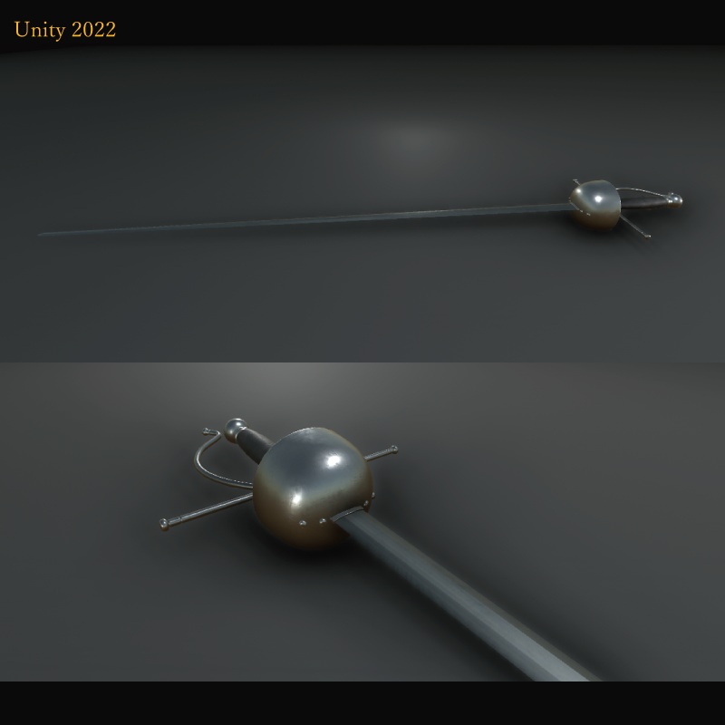 【3Dモデル】レイピア -Rapier-