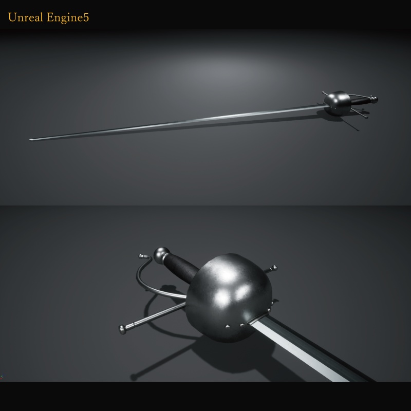 【3Dモデル】レイピア -Rapier-