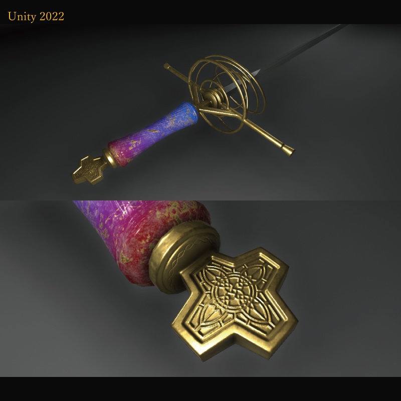 【3Dモデル】聖剣アトーンメント -Atonement-