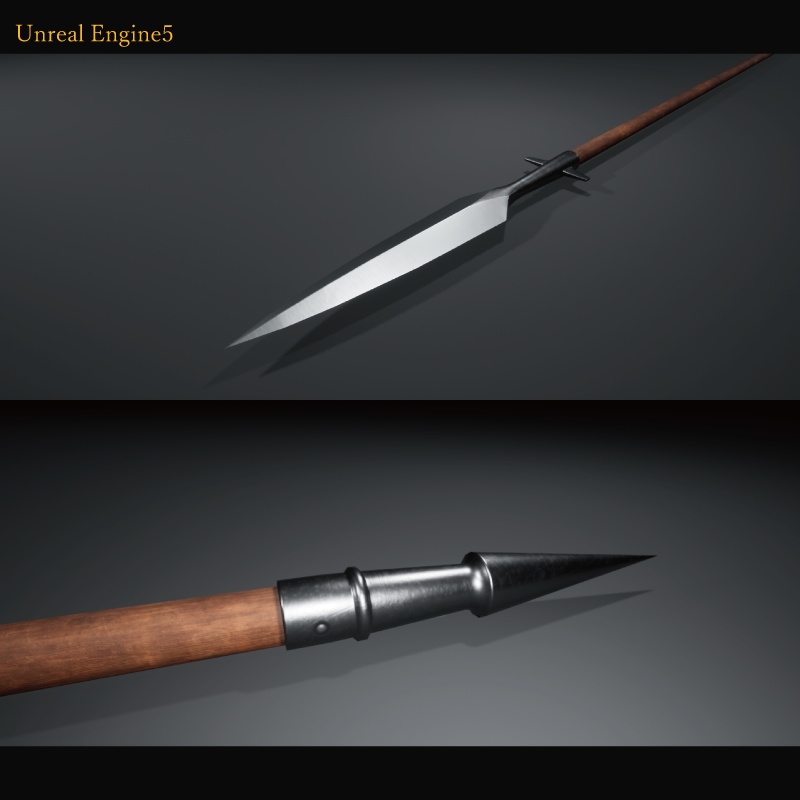 【3Dモデル】スピア -Spear-