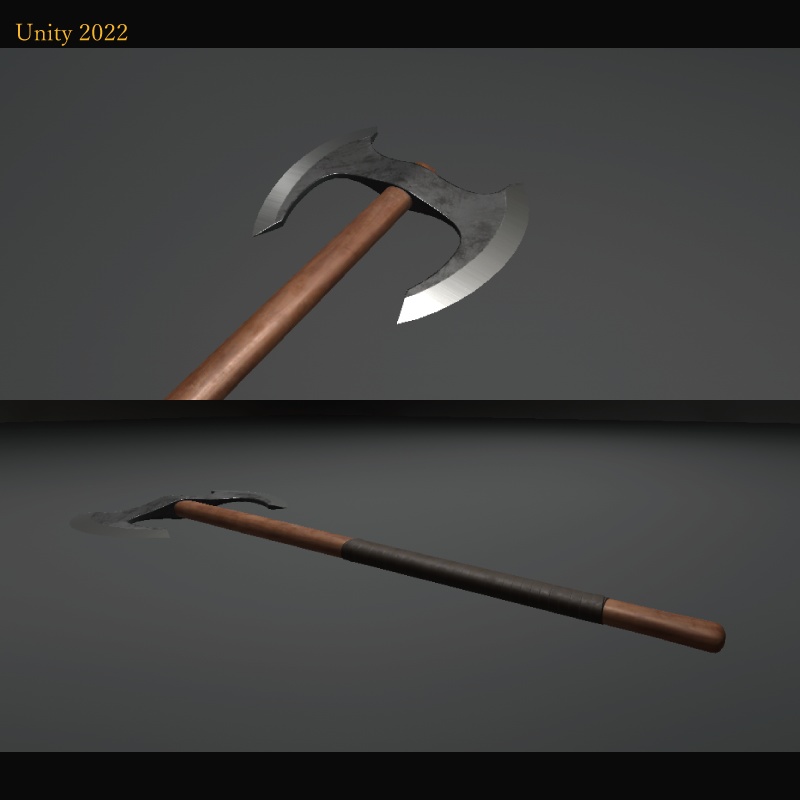 【3Dモデル】バトルアックス -Battleaxe-