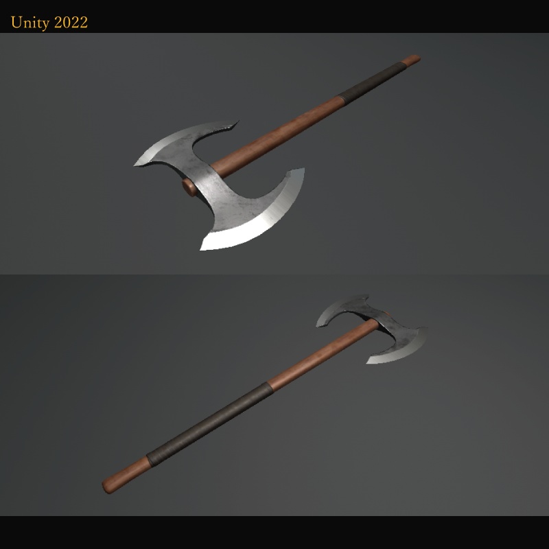 【3Dモデル】バトルアックス -Battleaxe-