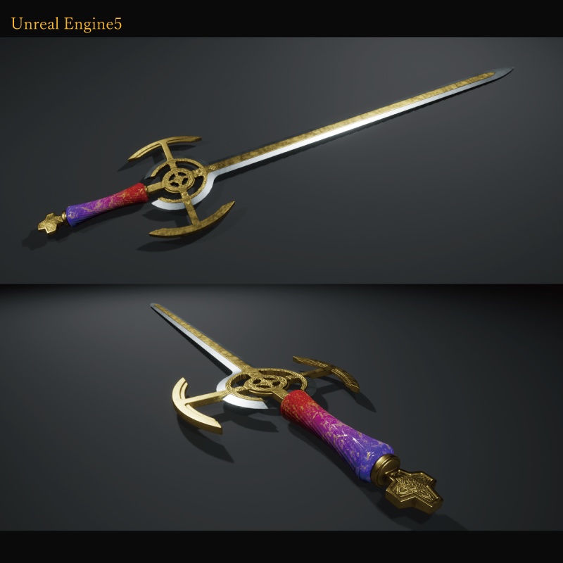 【3Dモデル】聖剣デュナミス