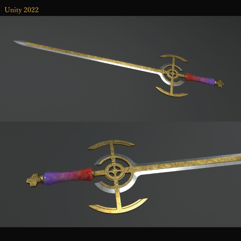 【3Dモデル】聖剣デュナミス