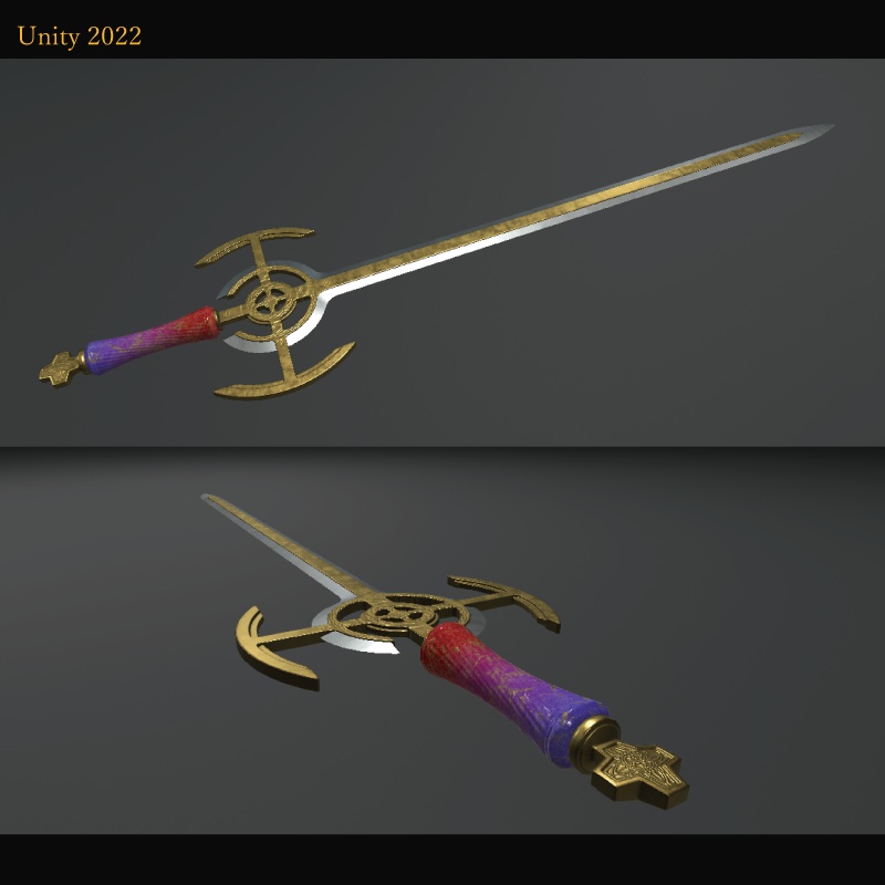 【3Dモデル】聖剣デュナミス