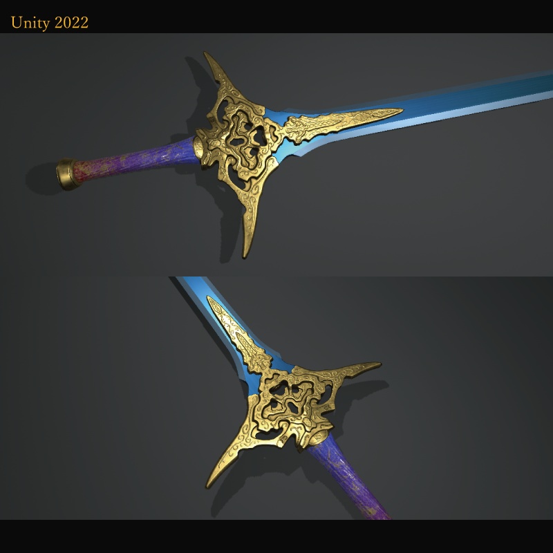 【3Dモデル】聖剣フォービダンス
