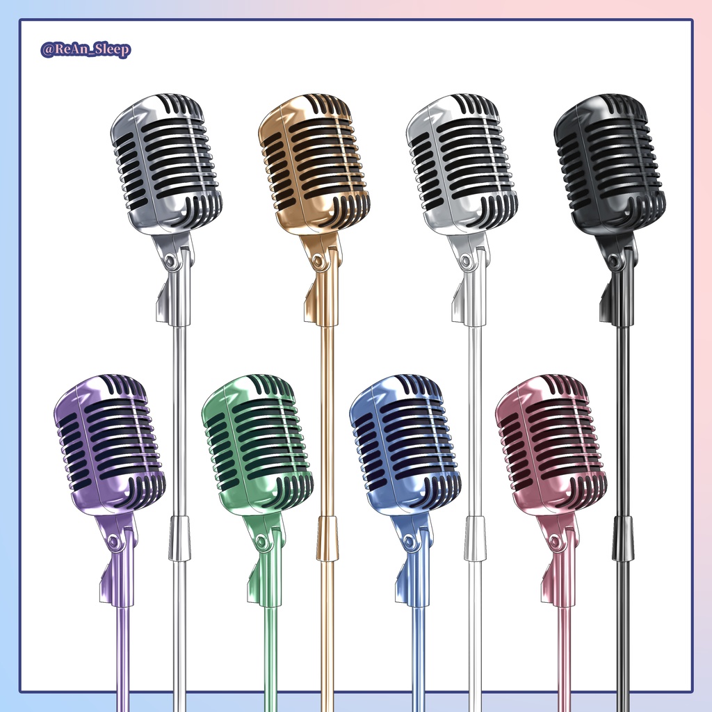 【配信素材 無料版有り】マイク Microphone