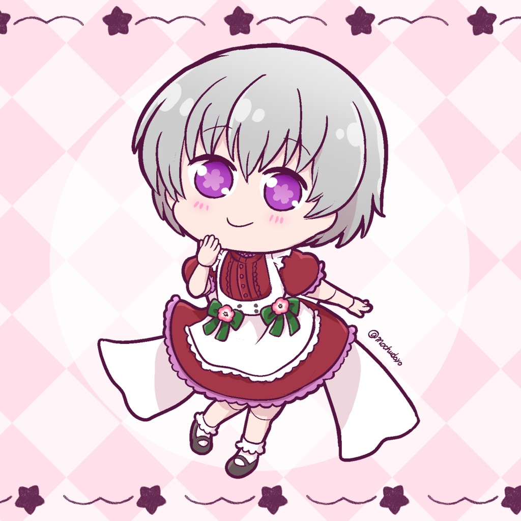 アネモネのアートカッティングしおり