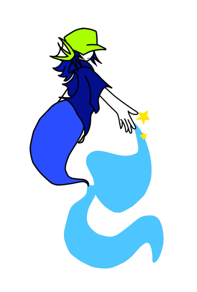 【人魚パロ】えむぜステッカー